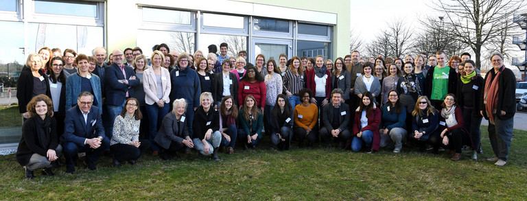 Personengruppe Gruppenfoto